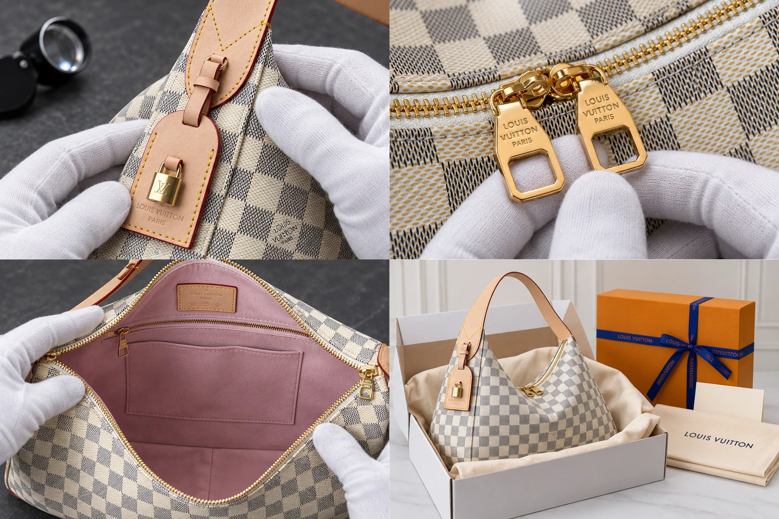 Stitching & structure: a close-up illustration of the inspection process