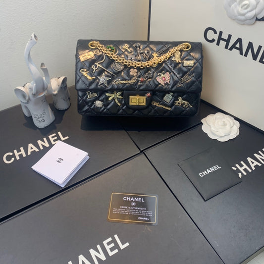 CHNL Reissue Lucky Charms Black Handbag
