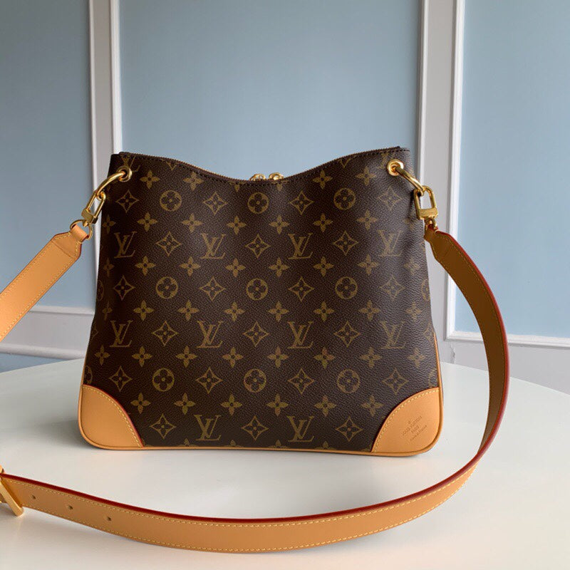 LV Odeon NM Monogram Canvas Shoulder Bag