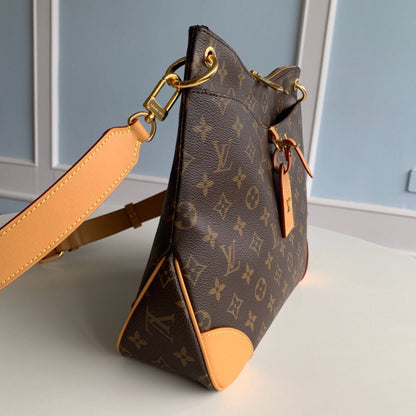 LV Odeon NM Monogram Canvas Shoulder Bag