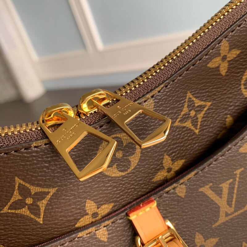 LV Odeon NM Monogram Canvas Shoulder Bag
