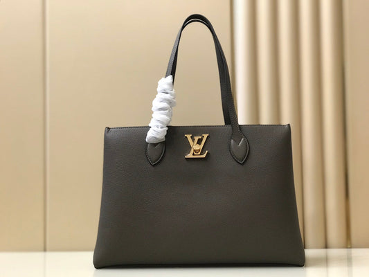 LV Lockme Tote Noir Tote Bag