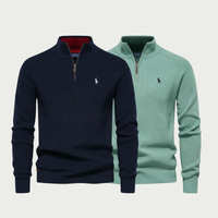 Navy Blue + Green