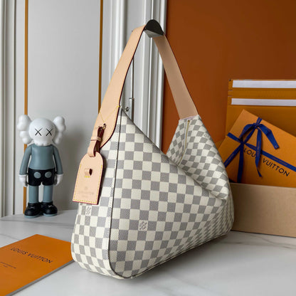 LV Damier Azur MM Slouchy