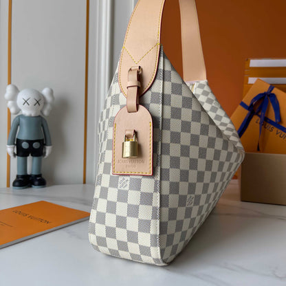 LV Damier Azur MM Slouchy
