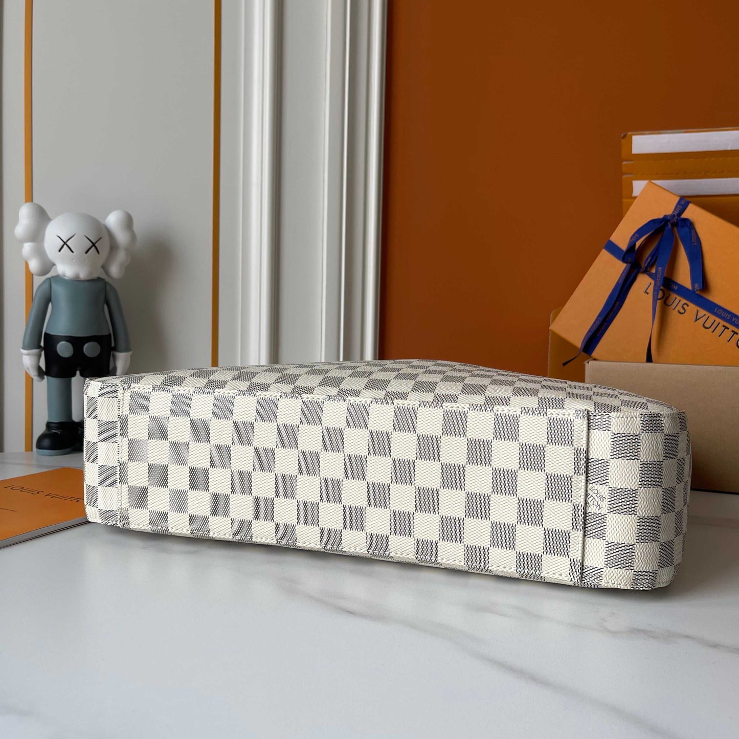 LV Damier Azur MM Slouchy
