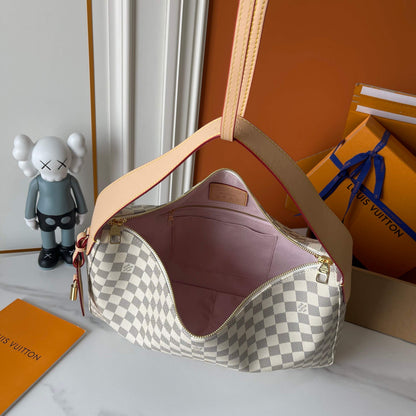 LV Damier Azur MM Slouchy