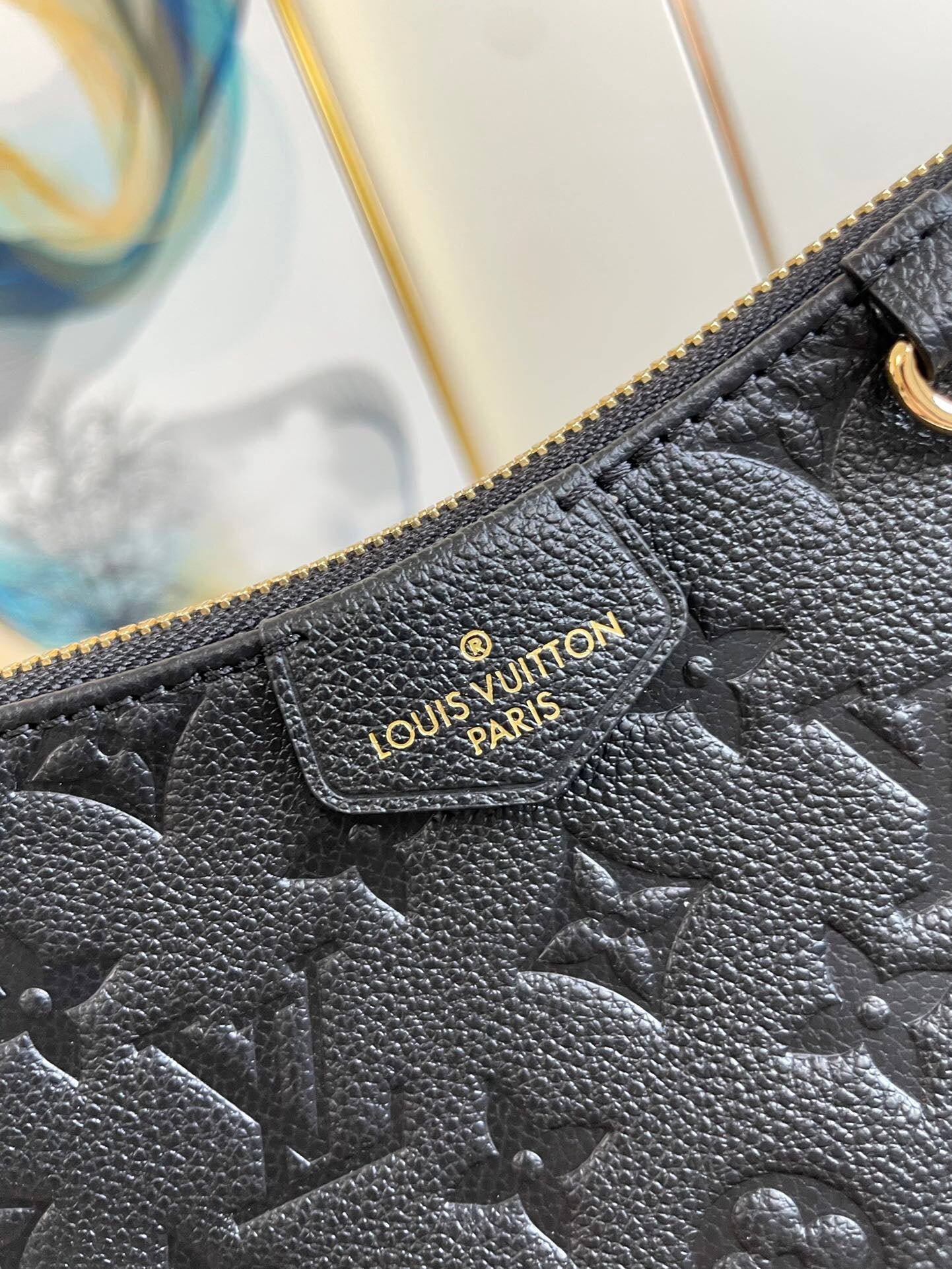 Louis Vuitton Multi Pochette Accessoires Empreinte Noir