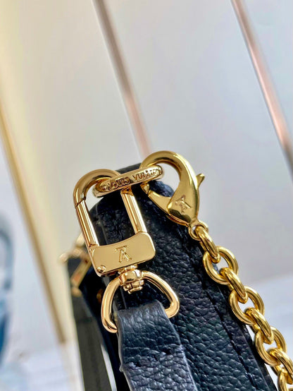 Louis Vuitton Multi Pochette Accessoires Empreinte Noir