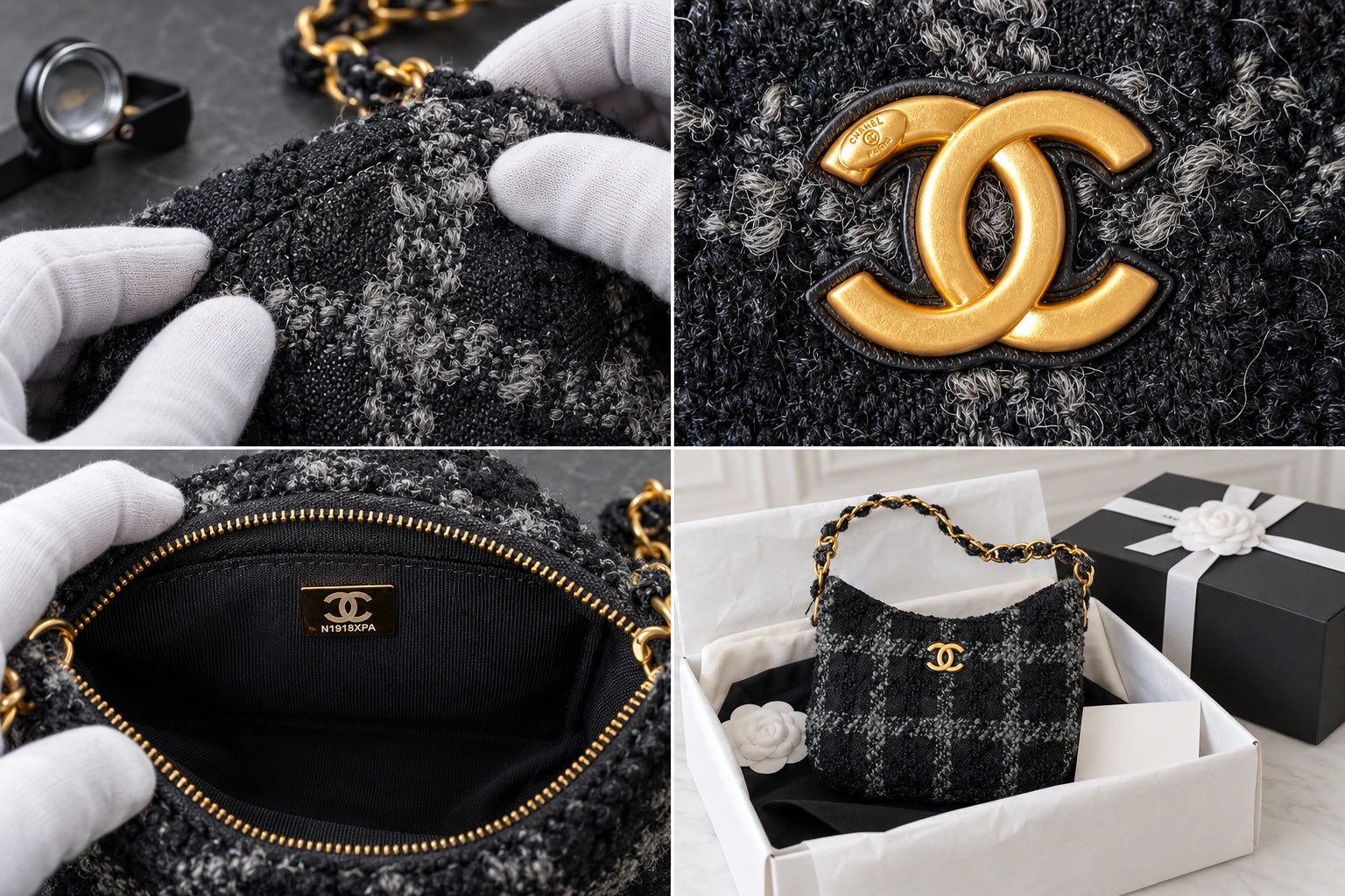 Stitching & structure: a close-up illustration of the inspection process