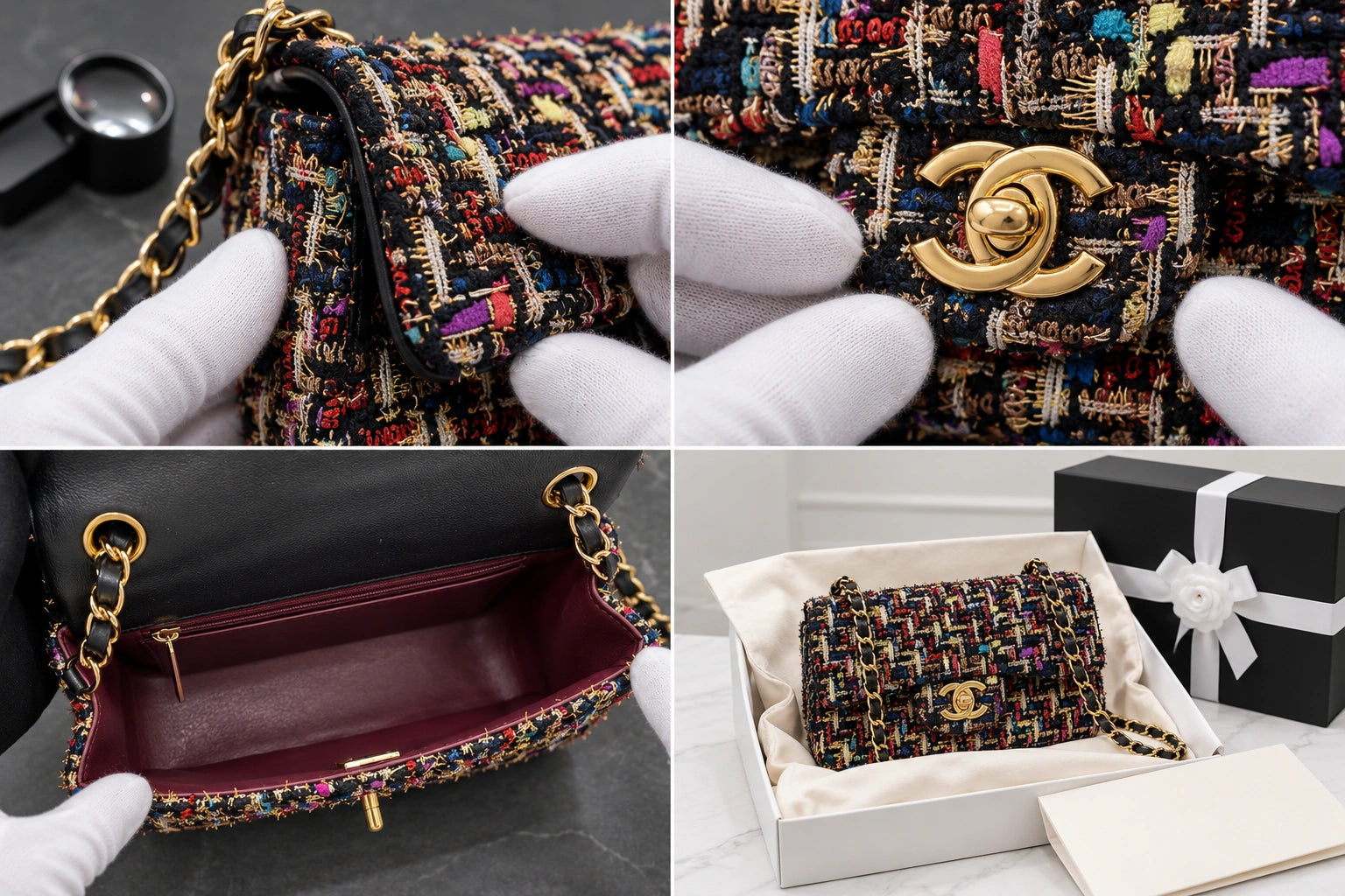Stitching & structure: a close-up illustration of the inspection process